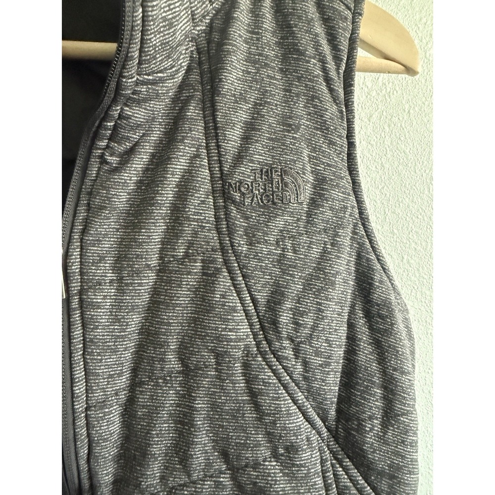 The North Face Women's Pseudio Vest Asphalt Grey Heather Puffer L Outdoors - Picture 3 of 11